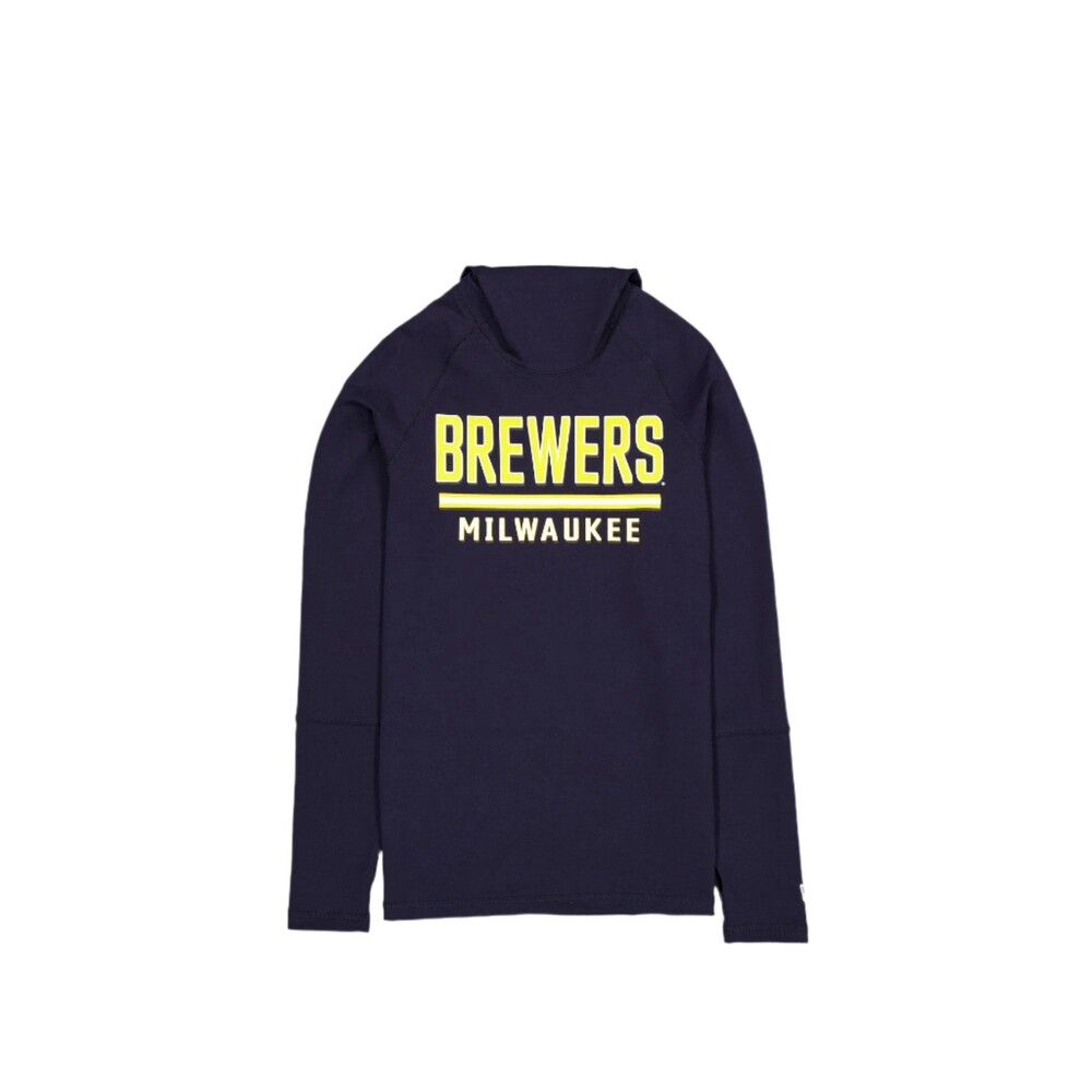 New Era Milwaukee Brewers Balaclava Hoodie - Size XL